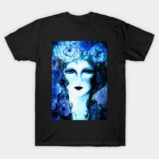 BLUE FLORAL T-Shirt